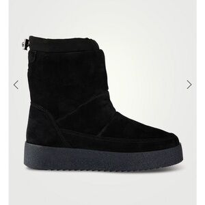 La Canadienne Emmett black suede boots 36 excellent condition